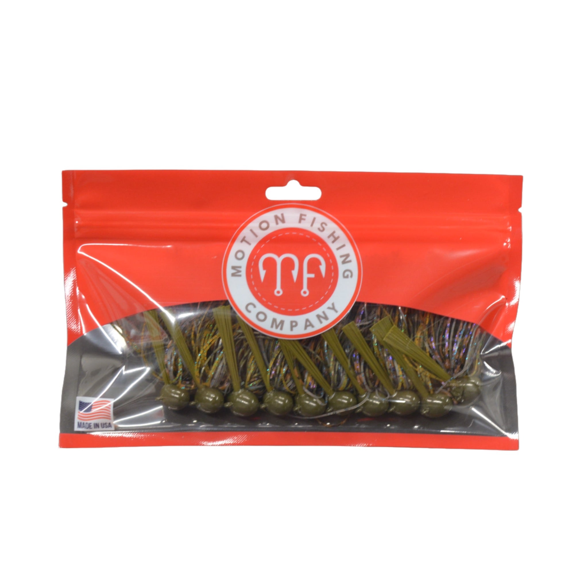 Bulk 10 pack of Gill Candy Football Jigs