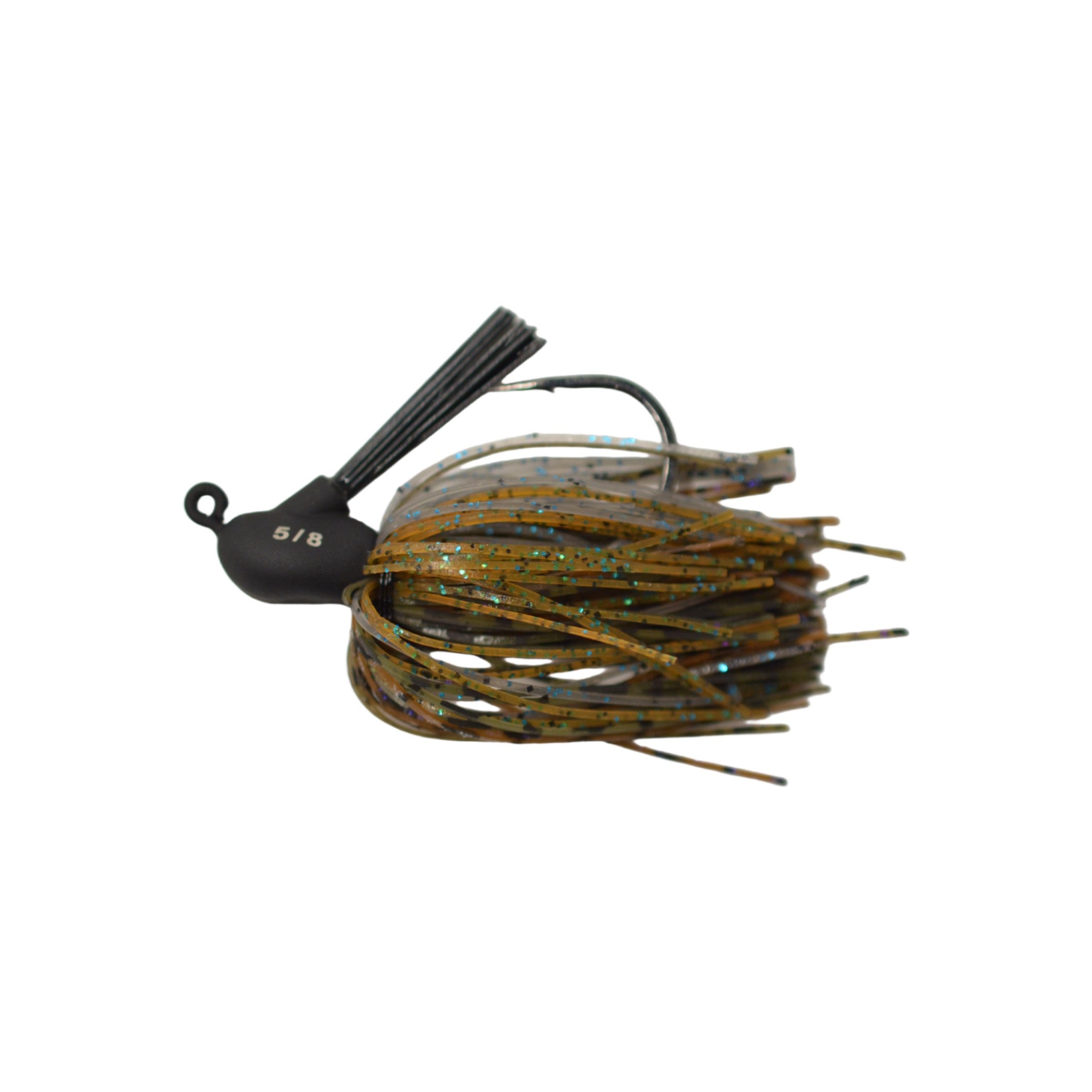 Gill Candy Tungsten Tank Flipping Jig Fishing lure with a hook on a white background