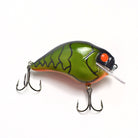 Motion Fishing Green Craw Itao Custom Squarebill Crankabit