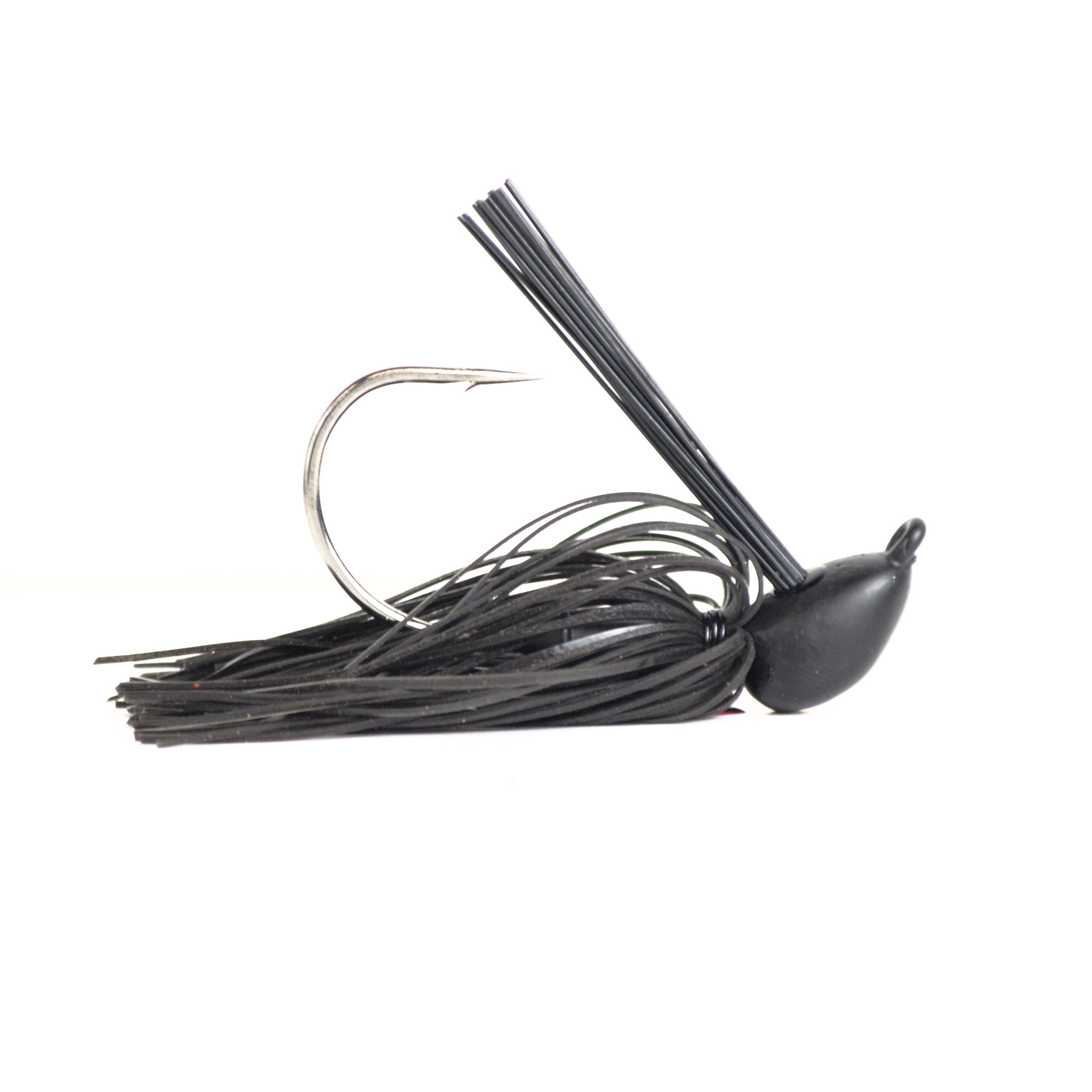 Motion Fishing Black Flipping Brush Jig