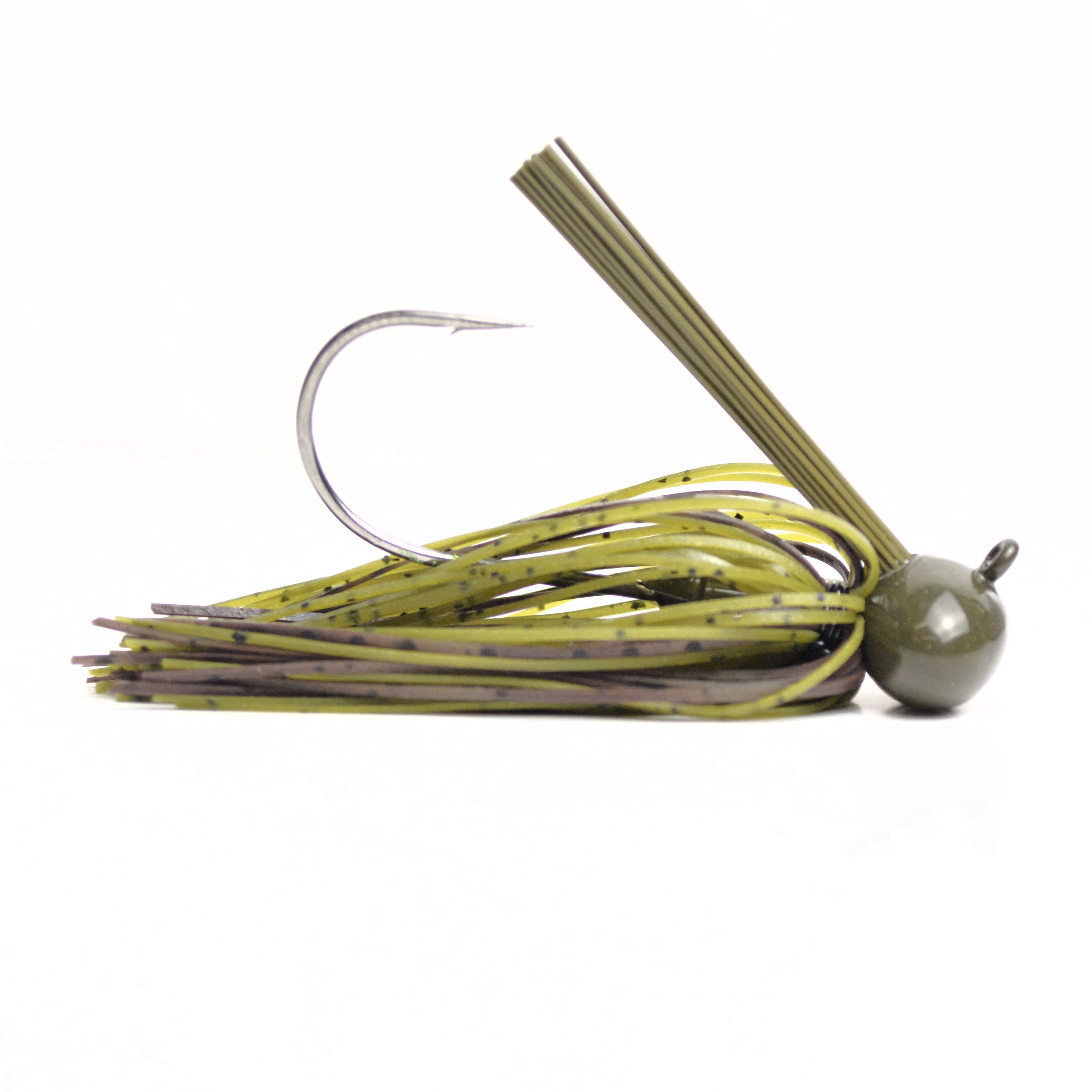 Motion Fishing Green Pumpkin Football Jig