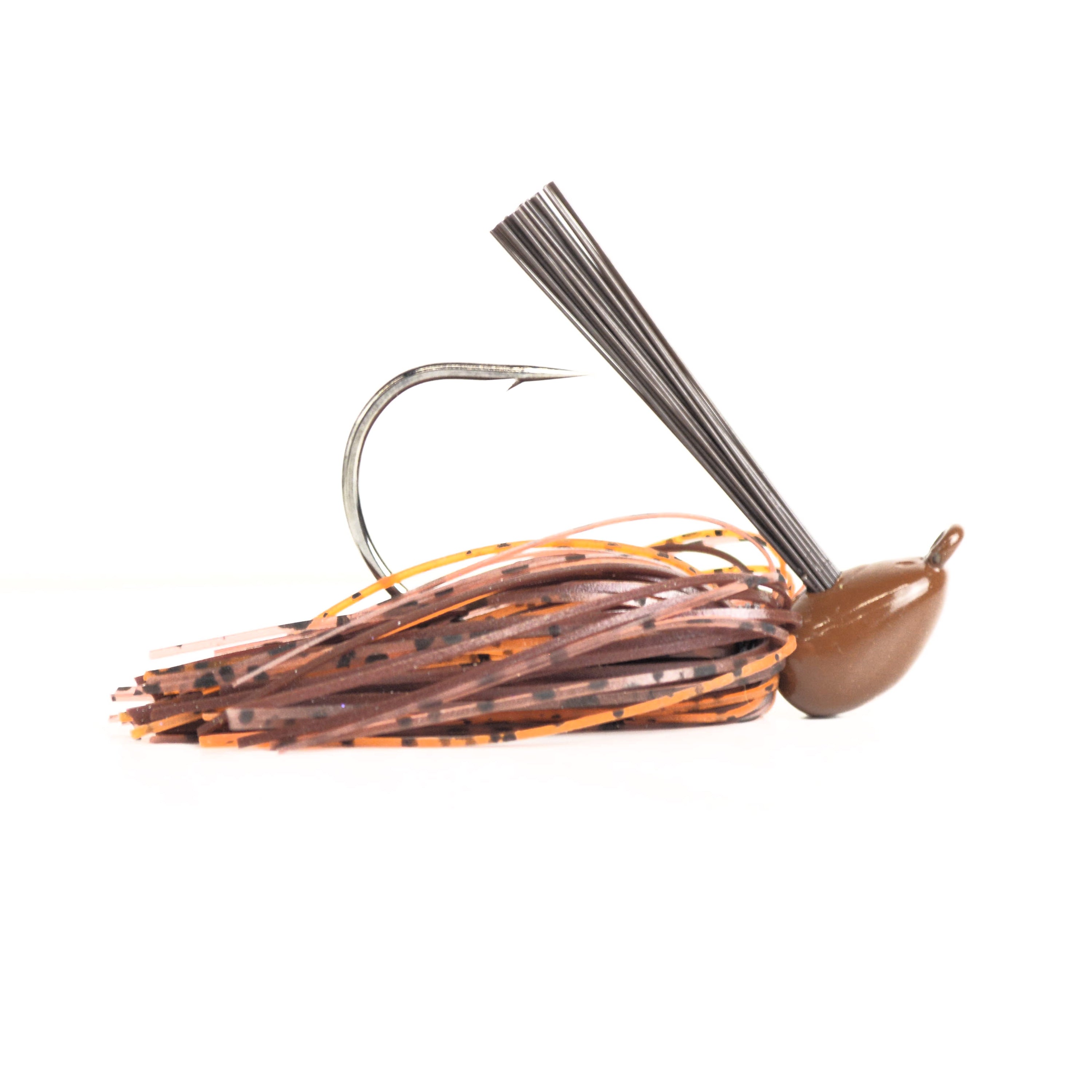 Motion Fishing Rustic Fire Flipping Brush Jig