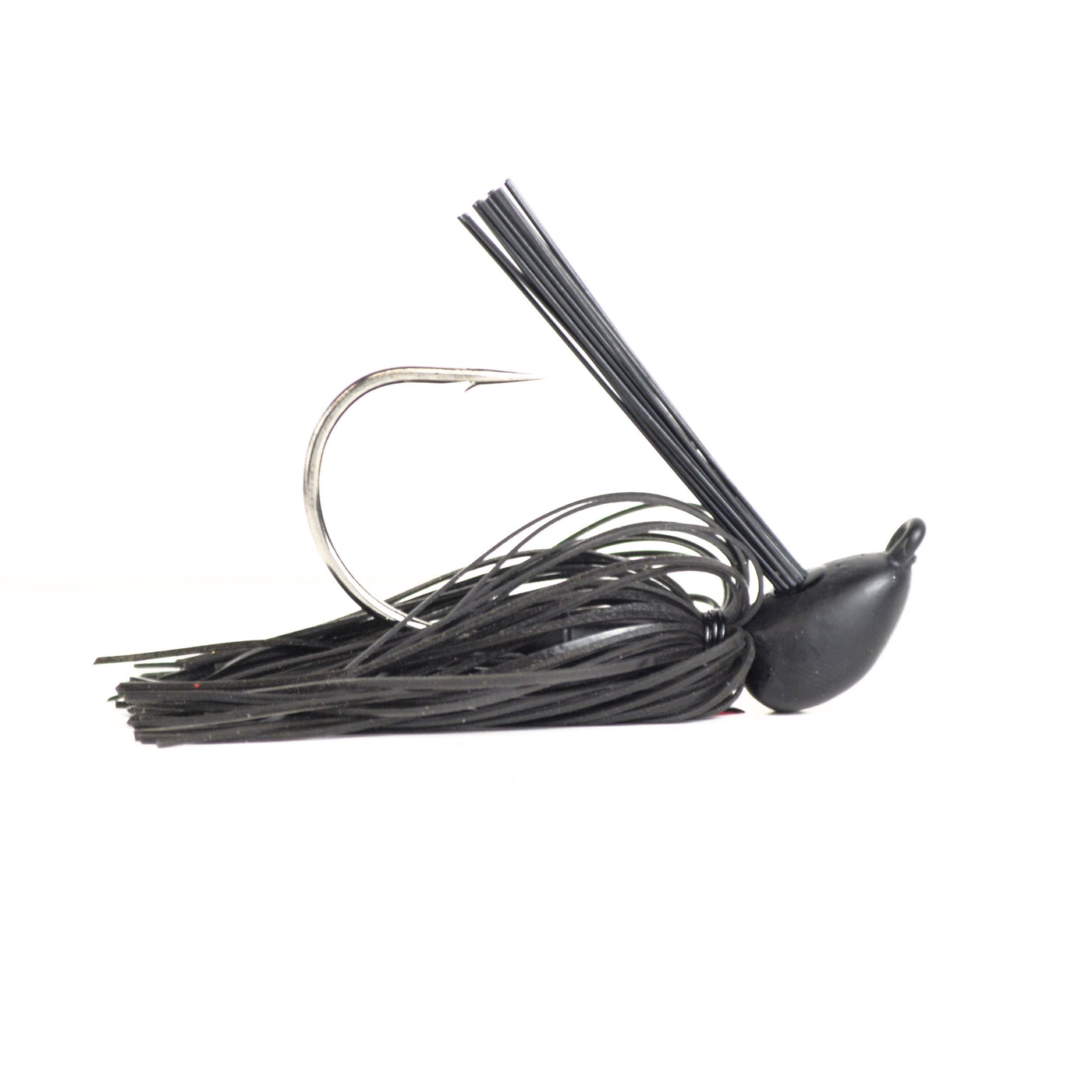  Motion Fishing Black Flipping Brush Jig