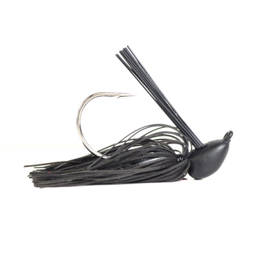  Motion Fishing Black Flipping Brush Jig