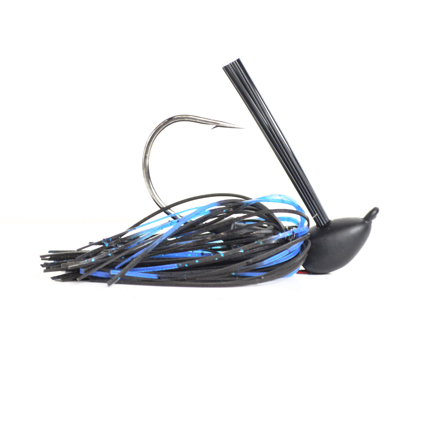 Motion Fishing Bruiser Black & Blue Flipping Brush Jig