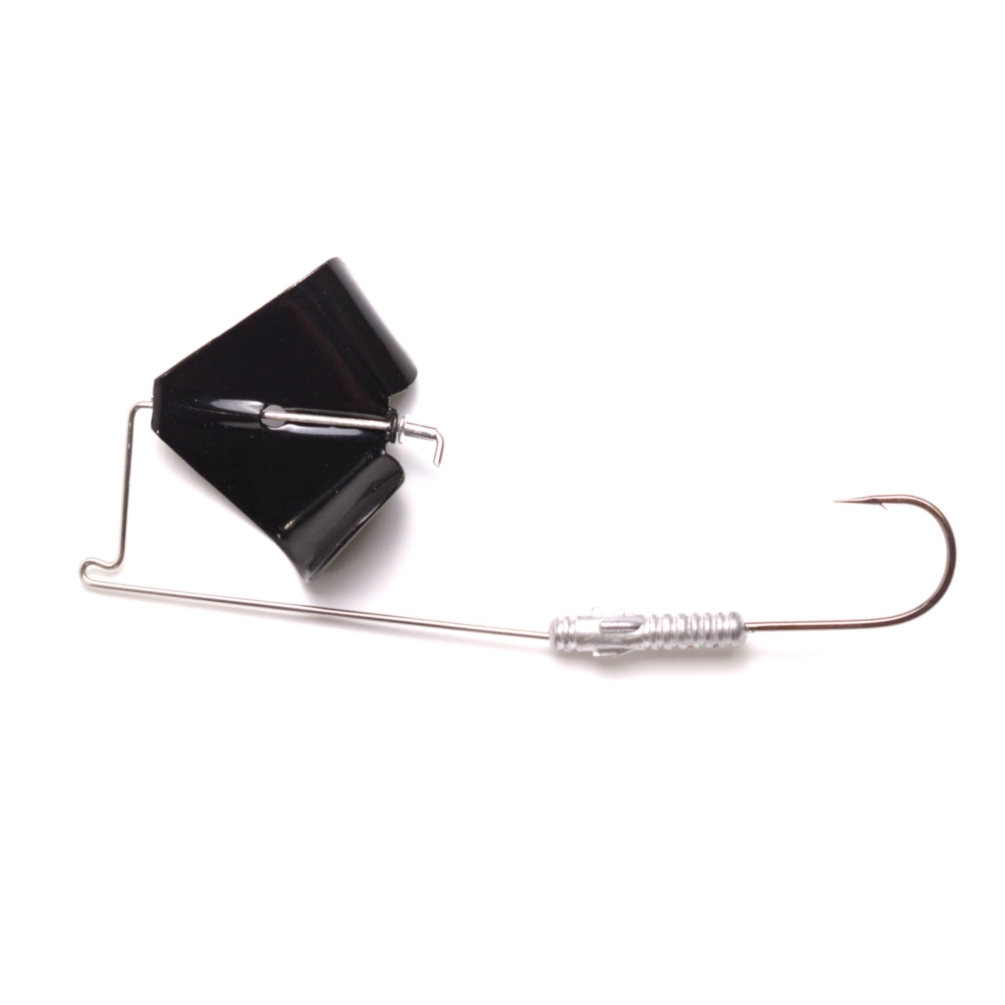 Best topwater Buzzbait with a Black blade by Motion Fishing