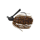 PBJ Tungsten Tank Flipping Jig Fishing lure with a hook on a white background