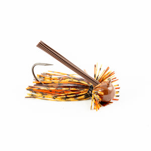 Sardis Craw Finesse Jig - Crayfish colored Finesse Bass Fishing Jig