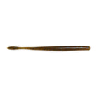 Green Pumpkin Blue Flake Motion Fishing Standby Worm, 7 inch bulb tail straight worm for bass