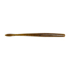 Green Pumpkin Motion Fishing Standby Worm, 7 inch bulb tail straight worm for bass