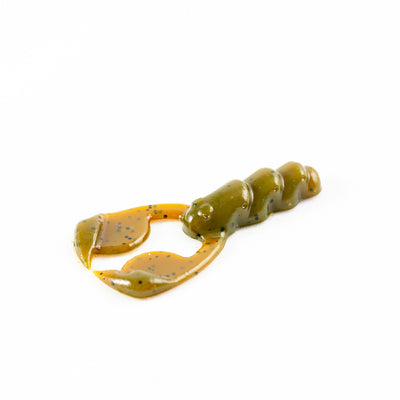 Green Pumpkin Penny Craw Jig Trailer